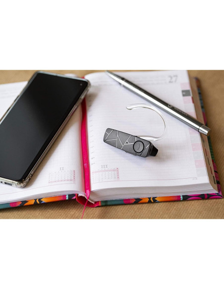 Auricular Bluetooth TELLUR Vox 60, Ligero 11g, BT 5.2, Multipunto