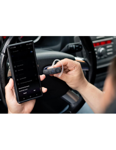 Auricular Bluetooth TELLUR Vox 60, Ligero 11g, BT 5.2, Multipunto