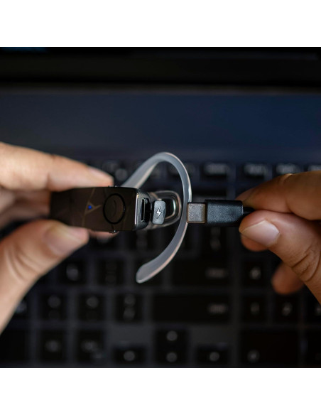 Auricular Bluetooth TELLUR Vox 60, Ligero 11g, BT 5.2, Multipunto