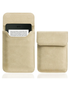 Funda WALNEW para Kindle 6" 2024, 2022, Paperwhite, Caqui