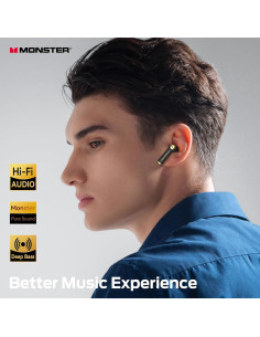 Auriculares Inalámbricos Monster N-Lite 211 Bluetooth 6.0 2