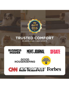 Cama para Perros XL Bedsure Ortopédica con Funda Lavable 111x81cm 2