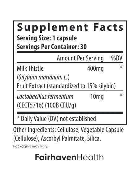 Suplemento Vegano de Lactancia Fairhaven Health 30 Cápsulas