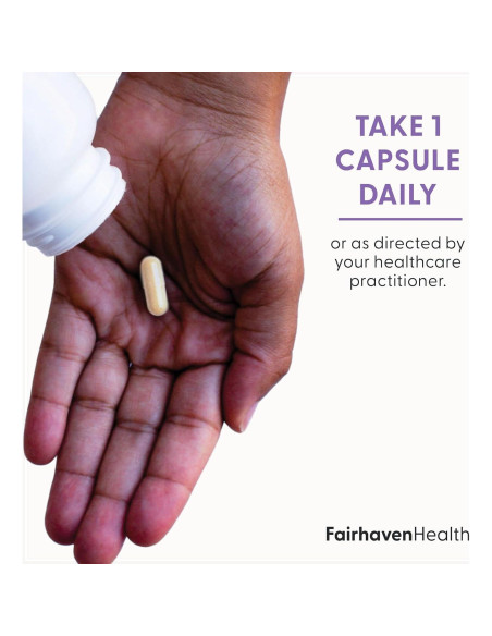 Suplemento Vegano de Lactancia Fairhaven Health 30 Cápsulas