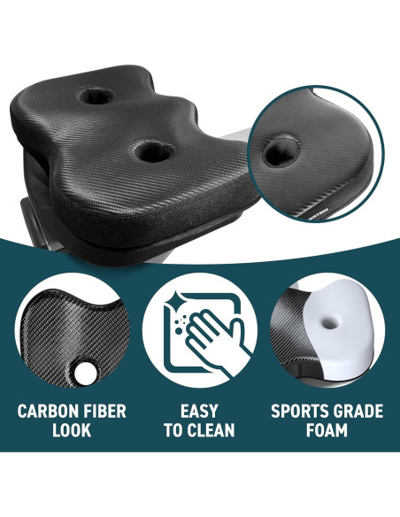 Cojín de Asiento para Máquina de Remo Home & Rowe RPX-C - 5 cm Grosor