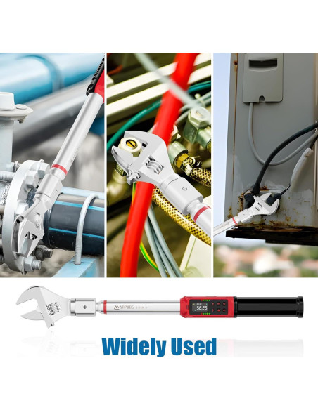 Llave de Torque Digital ANPUDS 2-135 Nm Ajustable con Alarma