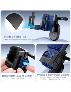 Soporte Magnético JJC para DJI Osmo Pocket 3 con Zapata Fría 2