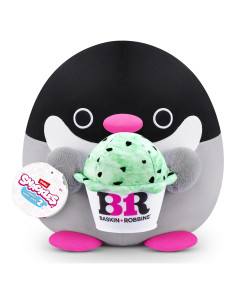 Peluche Snackles Pingüino Baskin Robbins 35.56 cm ZURU