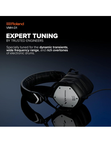 Auriculares VMH-D1 Roland y V-Moda para Batería Electrónica