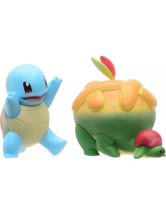 Figuras de Batalla Pokémon Squirtle y Appletun 10-20 cm 2