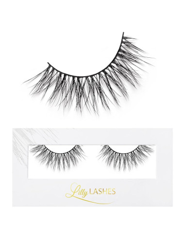 Pestañas Postizas Lilly Lashes Opulence Lite 17mm Wispy Naturales