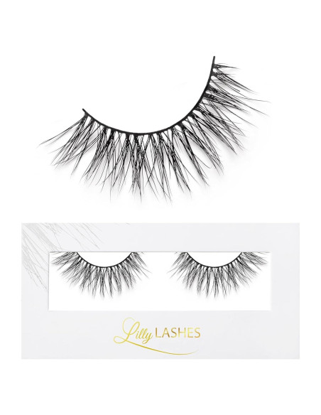 Pestañas Postizas Lilly Lashes Opulence Lite 17mm Wispy Naturales