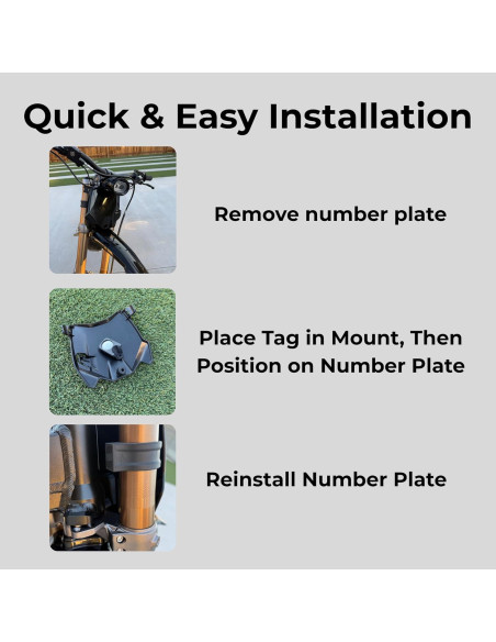 Soporte GPS Antirrobo Light Bee X LBX para Bicicleta - Plástico Duradero