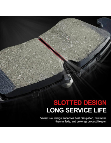 Pastillas de Freno Cerámicas CCTECHMASS para Toyota 2000-2004