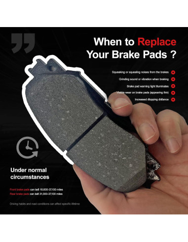 Pastillas de Freno Cerámicas CCTECHMASS para Toyota 2000-2004