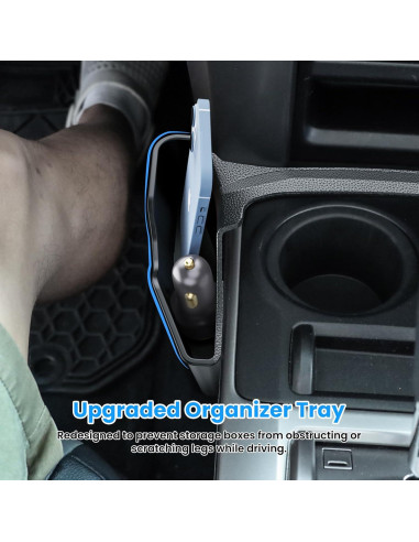 Organizador de Consola Central DIAMOOKY 2PCS para Toyota 4Runner 2010-2024
