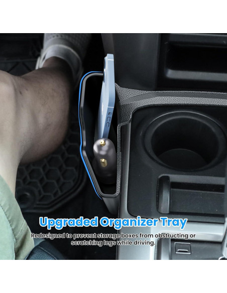 Organizador de Consola Central DIAMOOKY 2PCS para Toyota 4Runner 2010-2024