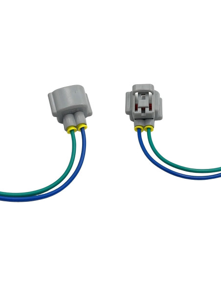 4 Pcs Conector de Luz de Señal Femenino 2 Pines Toyota Lexus