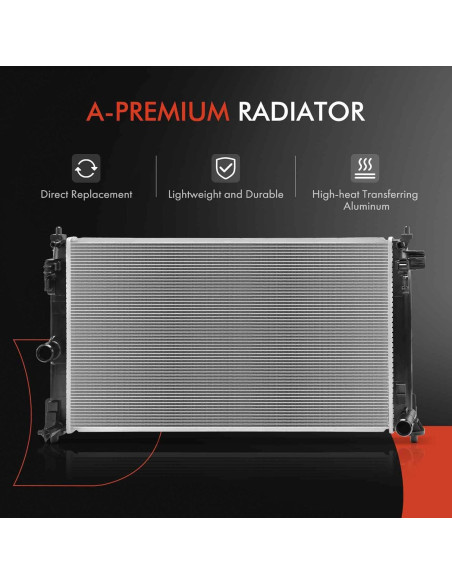 Conjunto Radiador Refrigerante A-Premium para Toyota Corolla 2019-2020