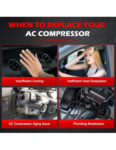 Compresor de AC Autodevil para Yaris 1.5L 2006-2012