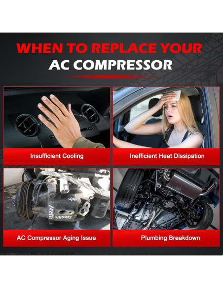 Compresor de AC Autodevil para Yaris 1.5L 2006-2012