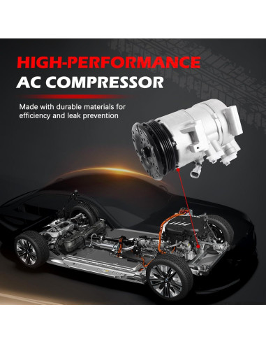 Compresor de AC Autodevil para Yaris 1.5L 2006-2012