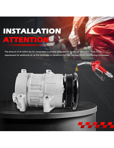 Compresor de AC Autodevil para Yaris 1.5L 2006-2012