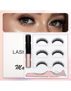 Pestañas Magnéticas Reutilizables LASHGLSO - Sin Pegamento 2