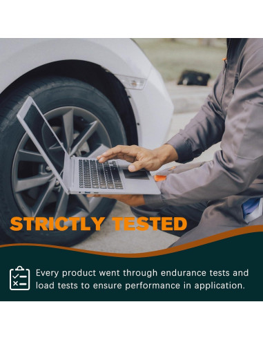 Pastillas de freno de cerámica traseras Mecaniko 1354MK para Toyota