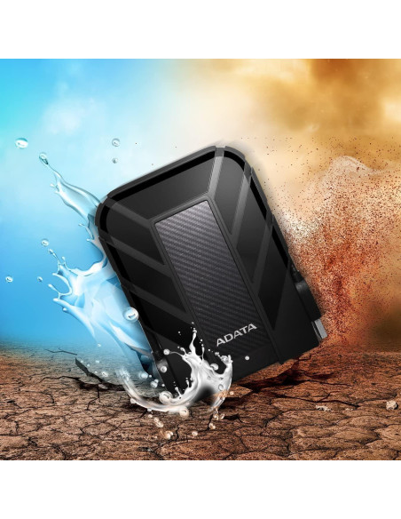Disco Duro Externo ADATA HD710 Pro 2TB USB 3.1 Resistente Negro