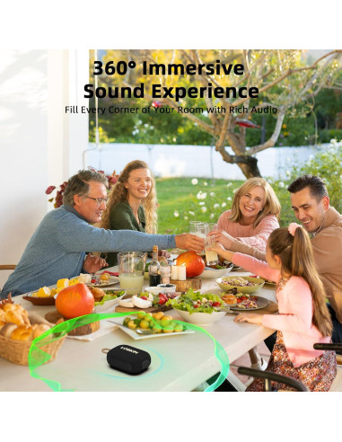 Altavoz Bluetooth Portátil LOBKIN 10W Impermeable IP67 20h