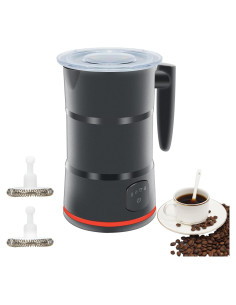 Espumador de Leche Eléctrico Fnerthral NPQ 4 en 1 430ml Negro