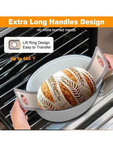 Sling de Silicona Philorn para Horno Holandés 2 Pcs Redondo