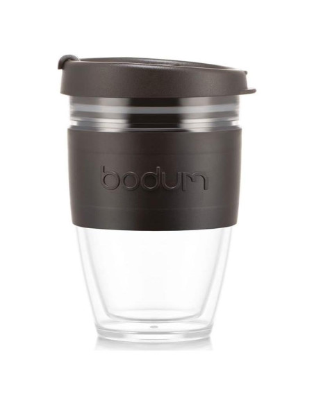 Taza de Viaje Bodum Joy Cup Doble Pared 226g 8oz Negra Taza de Viaje Bodum Joy Cup Doble Pared 226g 8oz Negra
