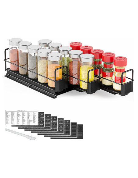 Organizador de Especias SpaceAid Extraíble con 3 Cajones
