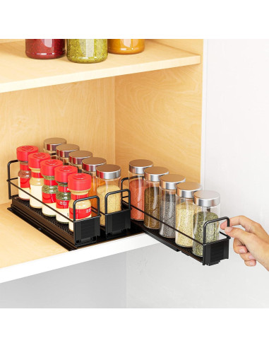 Organizador de Especias SpaceAid Extraíble con 3 Cajones