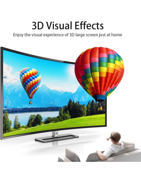 Cable HDMI 4K 60Hz 6.1m Cheges Alta Velocidad 18Gbps