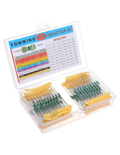 Kit de Inductores de Anillo Jingzan 200 Pcs 1uH a 4.7mH