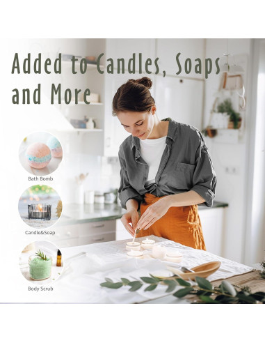 Set de Aceites de Fragancia MitFlor 10ml x 6 para Difusores