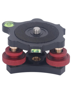 Base de Nivelación de Trípode Genérico con Ruedas y Burbuja