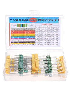 Kit de Inductores de Anillo Jingzan 200 Pcs 1uH a 4.7mH 2