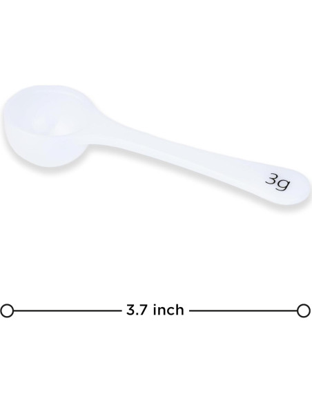 Juego de Cucharas Medidoras de Plástico Extrakt 6 Piezas