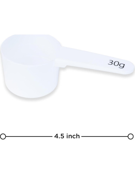 Juego de Cucharas Medidoras de Plástico Extrakt 6 Piezas