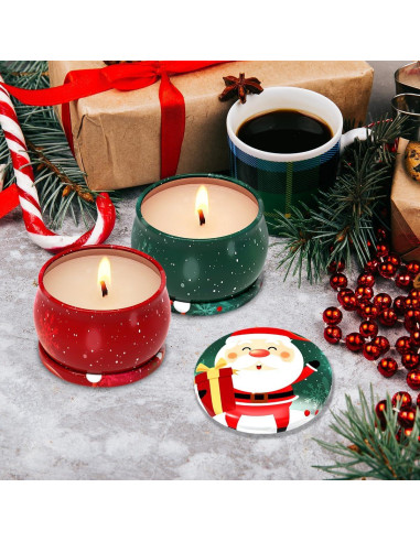 Juego de 2 Velas Aromáticas YOSICIL Cera de Soja 125 g