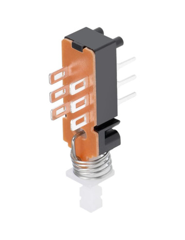 Interruptor DPDT 6 Pines Auto-bloqueante uxcell - 2 Pcs