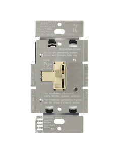 Regulador de Luz Lutron Toggler AY-603P-IV 600W Marfil