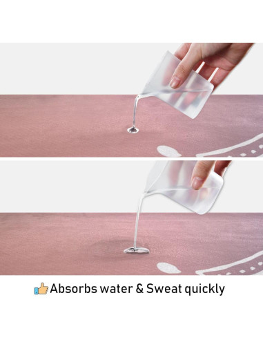 Toalla de Yoga OTVEE Mandala Sol y Luna 185x69cm Antideslizante