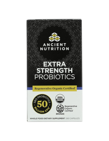 Probióticos Orgánicos Nutrición Antigua 60 Ct - Fuerza Extra