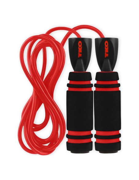 Cuerda de Salto TKO con Pesas Removibles 0.5 kg 2.74 m