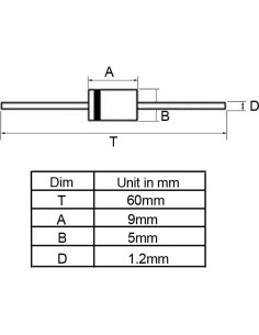 Diodo Rectificador uxcell 6A10 6A 1000V 10 Piezas 2